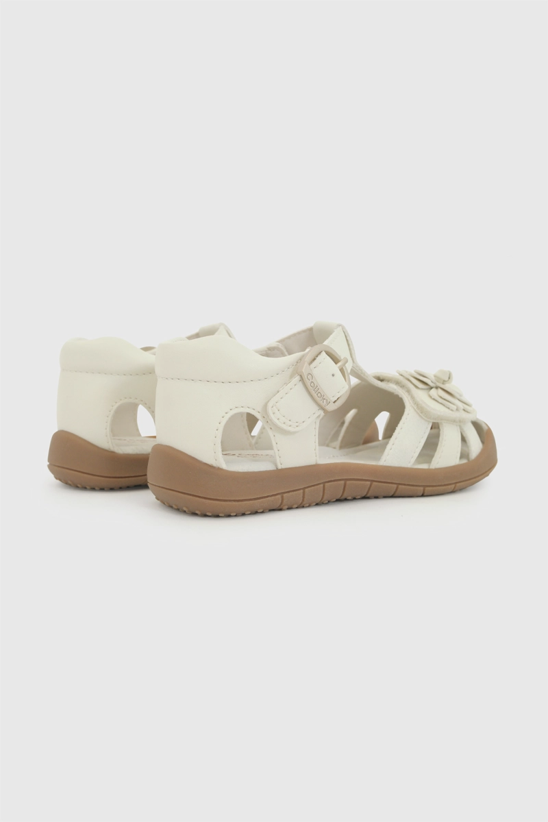 SANDALIA ROMANTICA BLANCA NIÑA 21-27 COLLOKY - 5