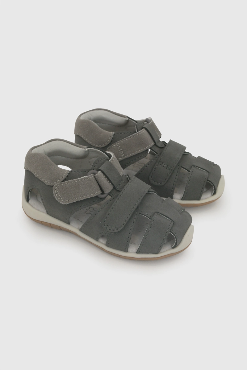 SANDALIA VELCRO NEGRA NIÑO 18-21 COLLOKY - 1