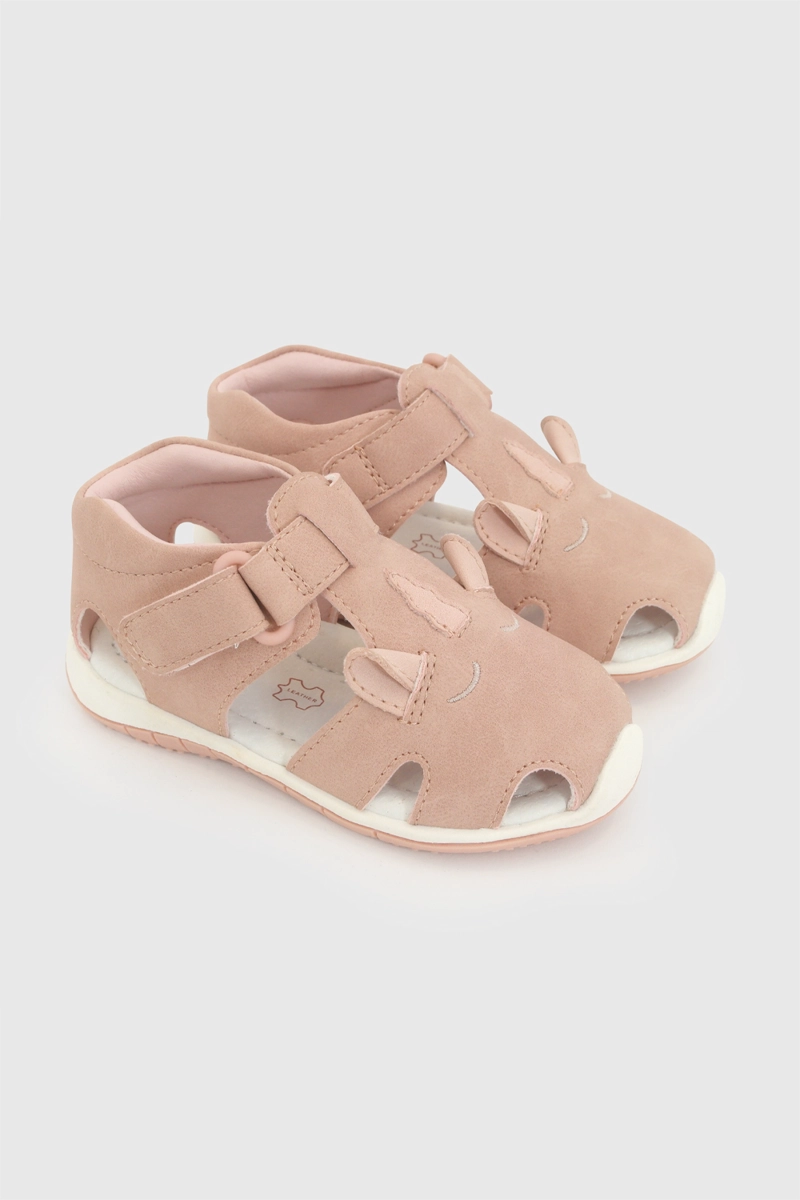 SANDALIA VELCRO NIÑA ROSADO 18-21 - 1