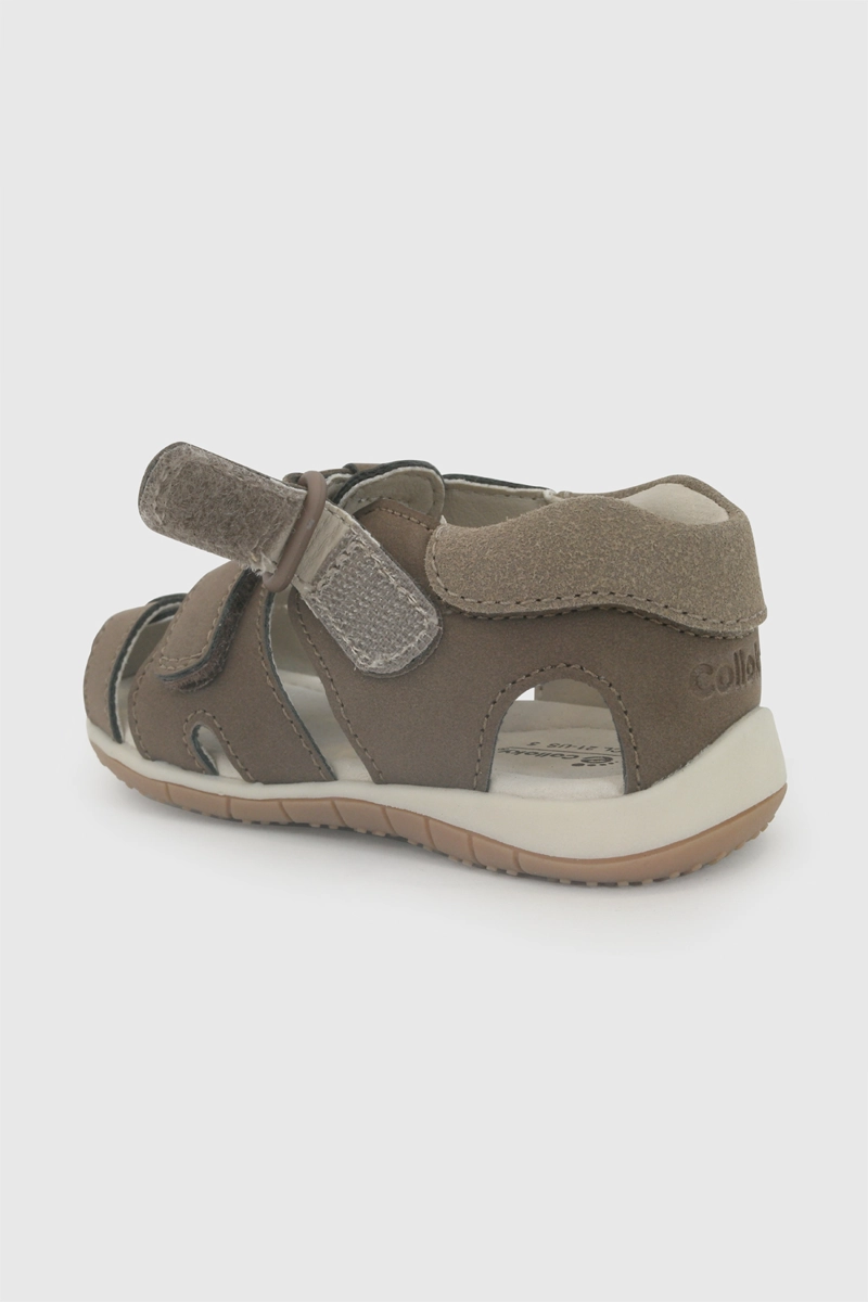SANDALIA VELCRO CAFE NIÑO 18-21 COLLOKY - 7
