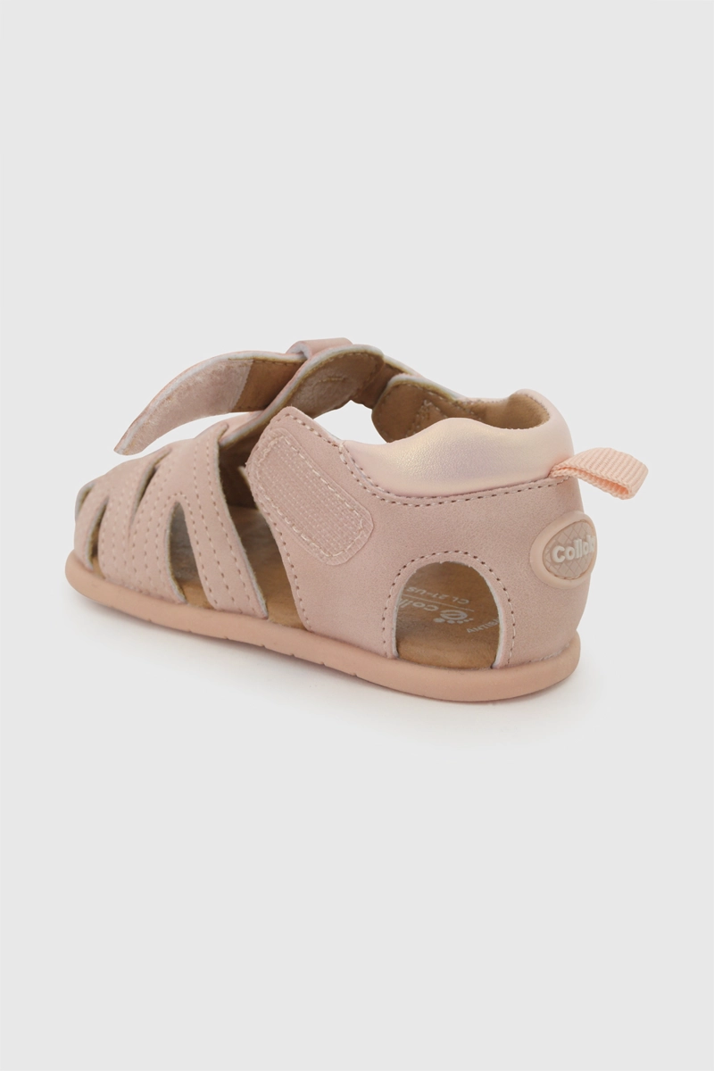 SANDALIA FRANCISCANA ROSADA NIÑA 18-21 COLLOKY - 6