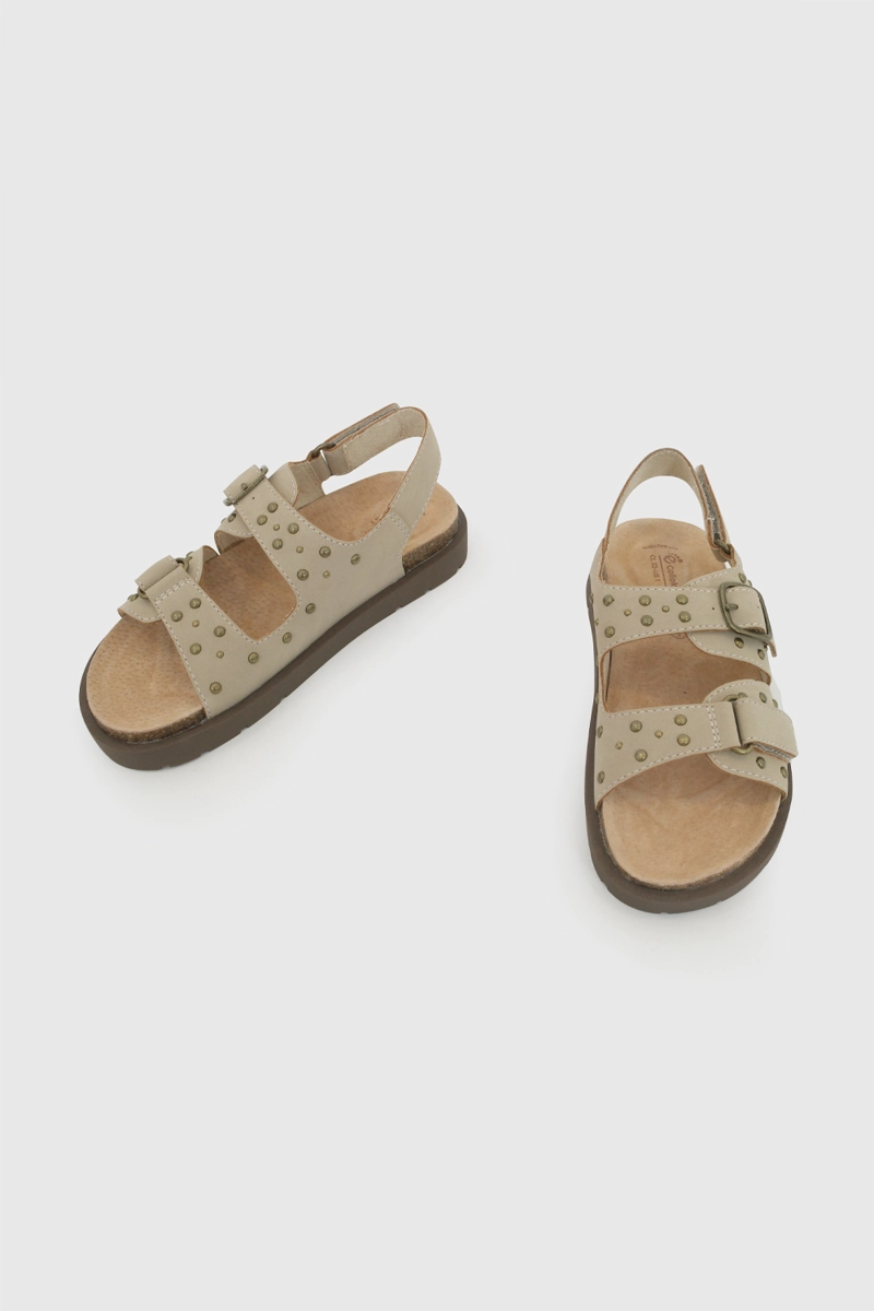 SANDALIA CORCHO BEIGE NIÑA 28-38 COLLOKY - 5