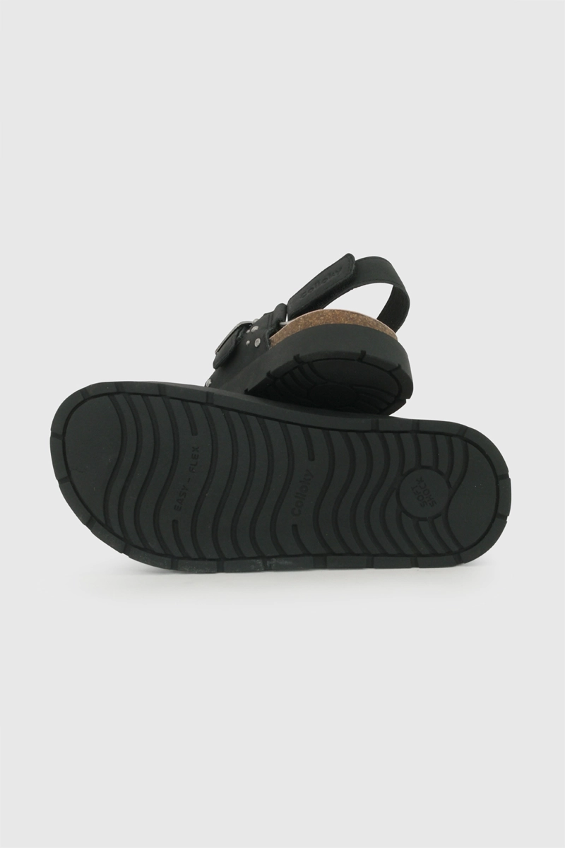 SANDALIA CORCHO NEGRA NIÑA 28-38 COLLOKY - 4