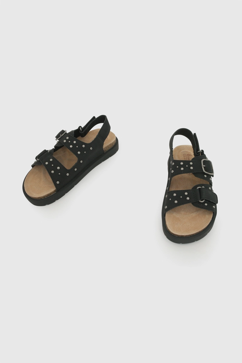 SANDALIA CORCHO NEGRA NIÑA 28-38 COLLOKY - 5