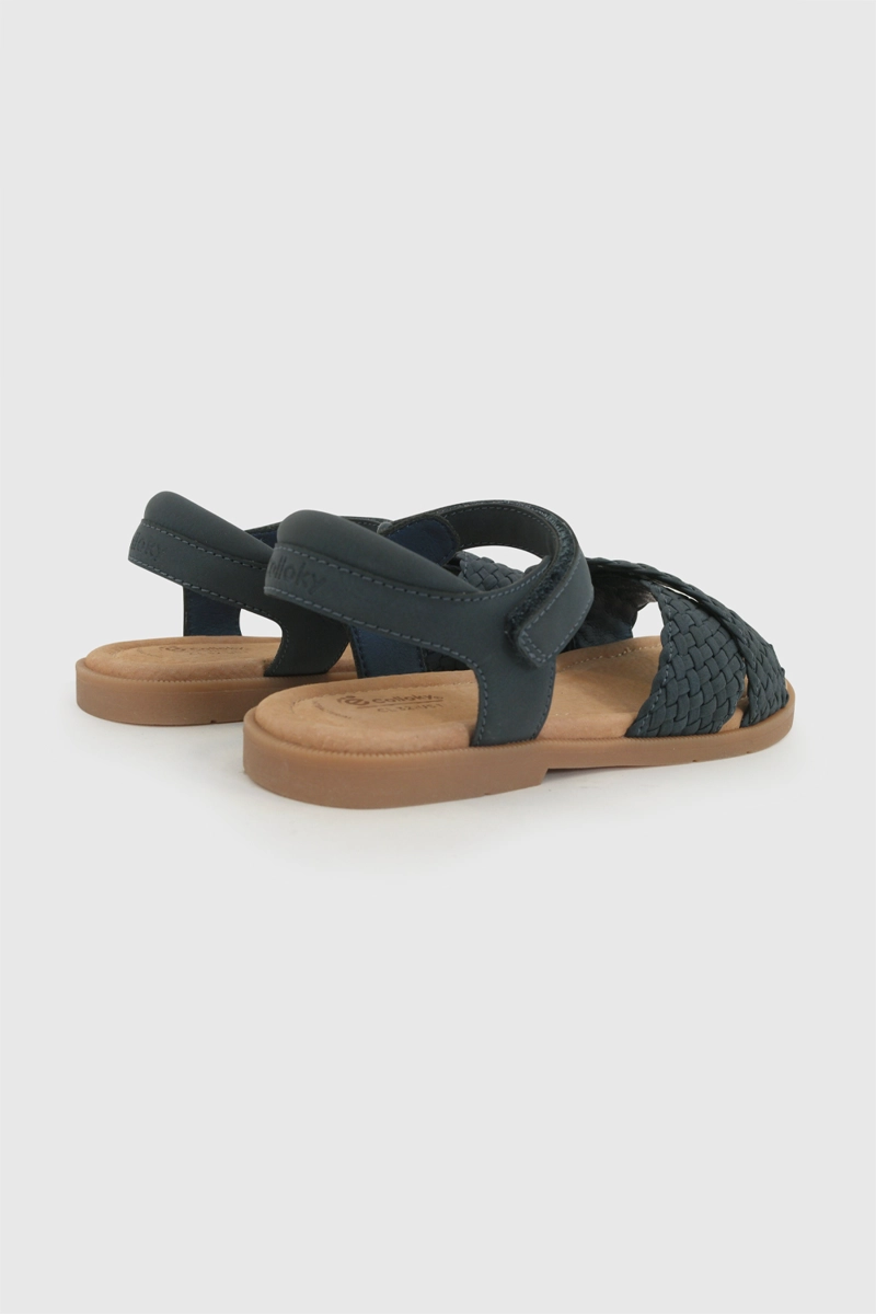 SANDALIA TRENZADA AZUL NIÑA 28-38 COLLOKY - 6