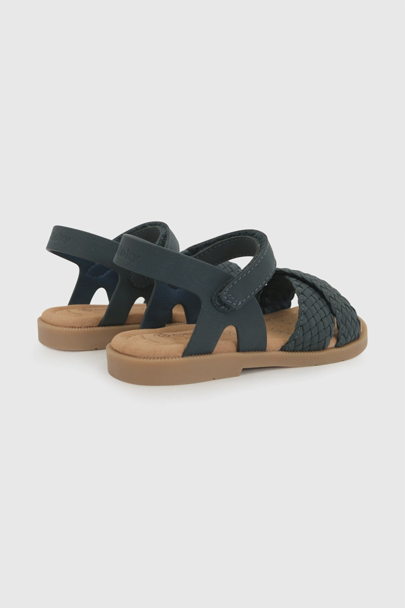 SANDALIA TRENZADA AZUL NIÑA 21-27 COLLOKY - 5
