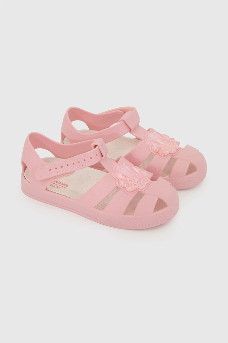 SANDALIA JELLY ROSADA NIÑA 21-27 COLLOKY - 1