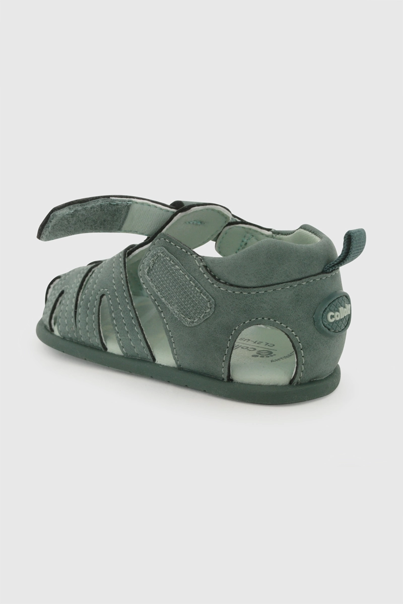 SANDALIA FRANCISCANA VERDE NIÑO 18-21 COLLOKY - 6