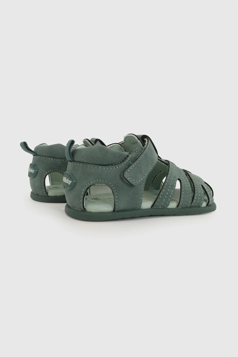 SANDALIA FRANCISCANA VERDE NIÑO 18-21 COLLOKY - 6