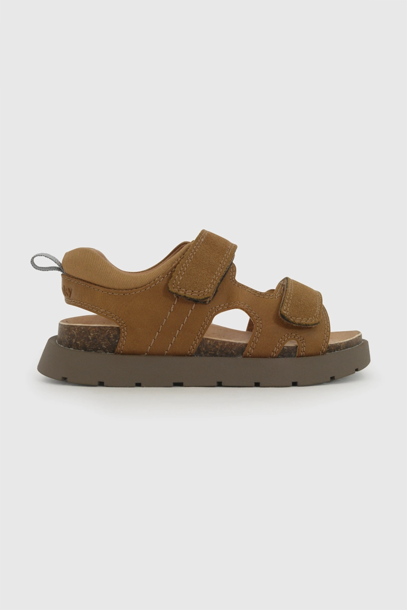 SANDALIA VELCRO BEIGE NIÑO 21-27 COLLOKY - 3