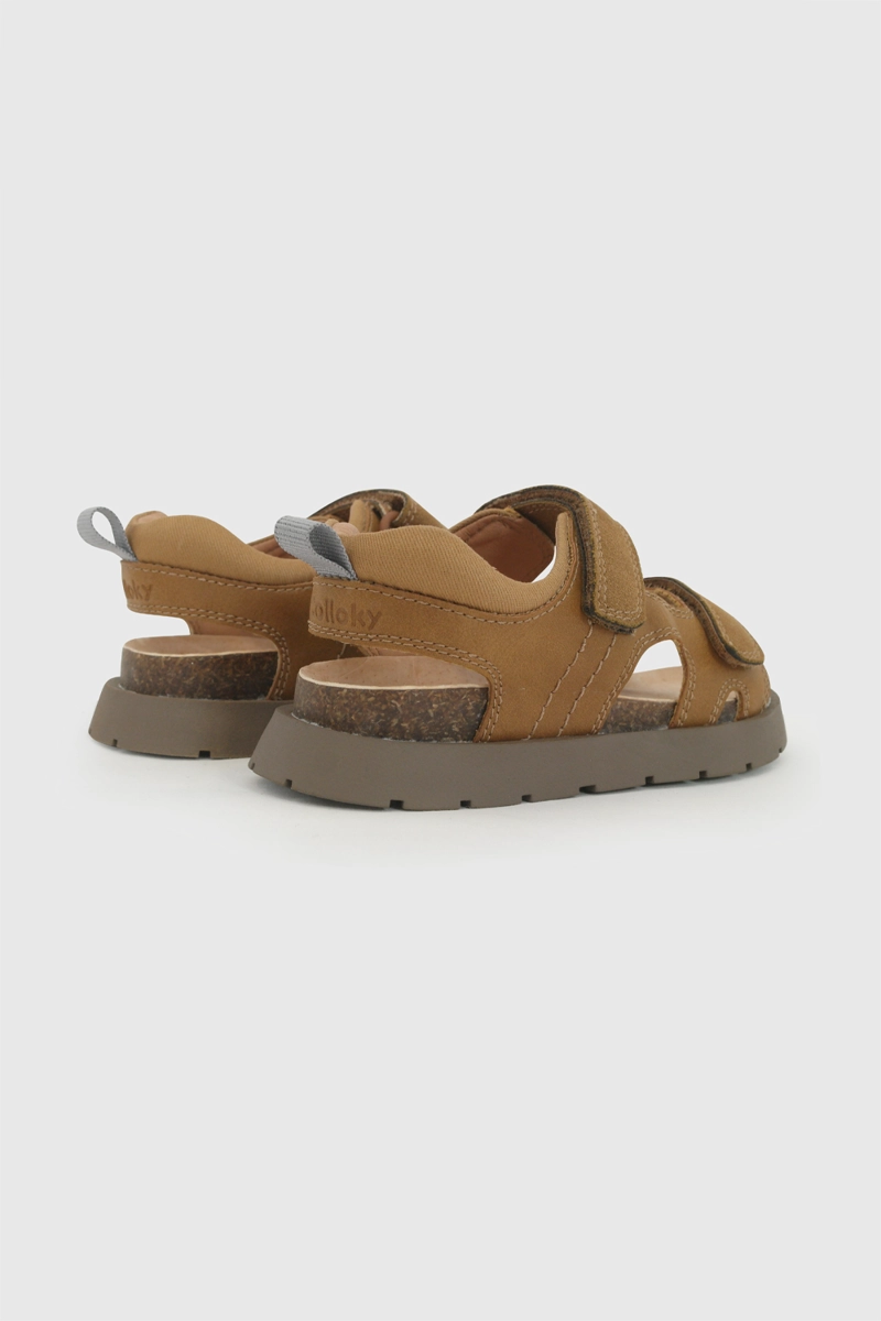 SANDALIA VELCRO BEIGE NIÑO 21-27 COLLOKY - 6