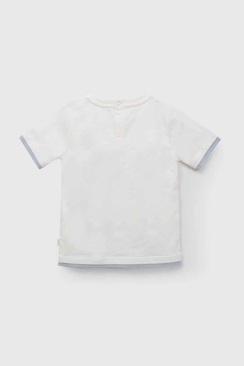 POLERA TORTUGA BLANCO NIÑO 6-9M A 4-5A COLLOKY - 2
