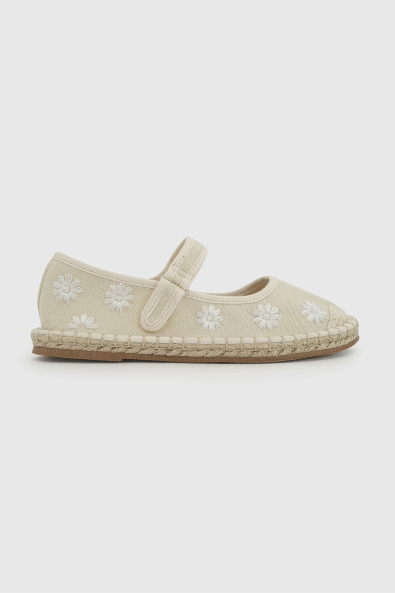 BALLERINA FLORES BEIGE NIÑA 28-38 COLLOKY - 2
