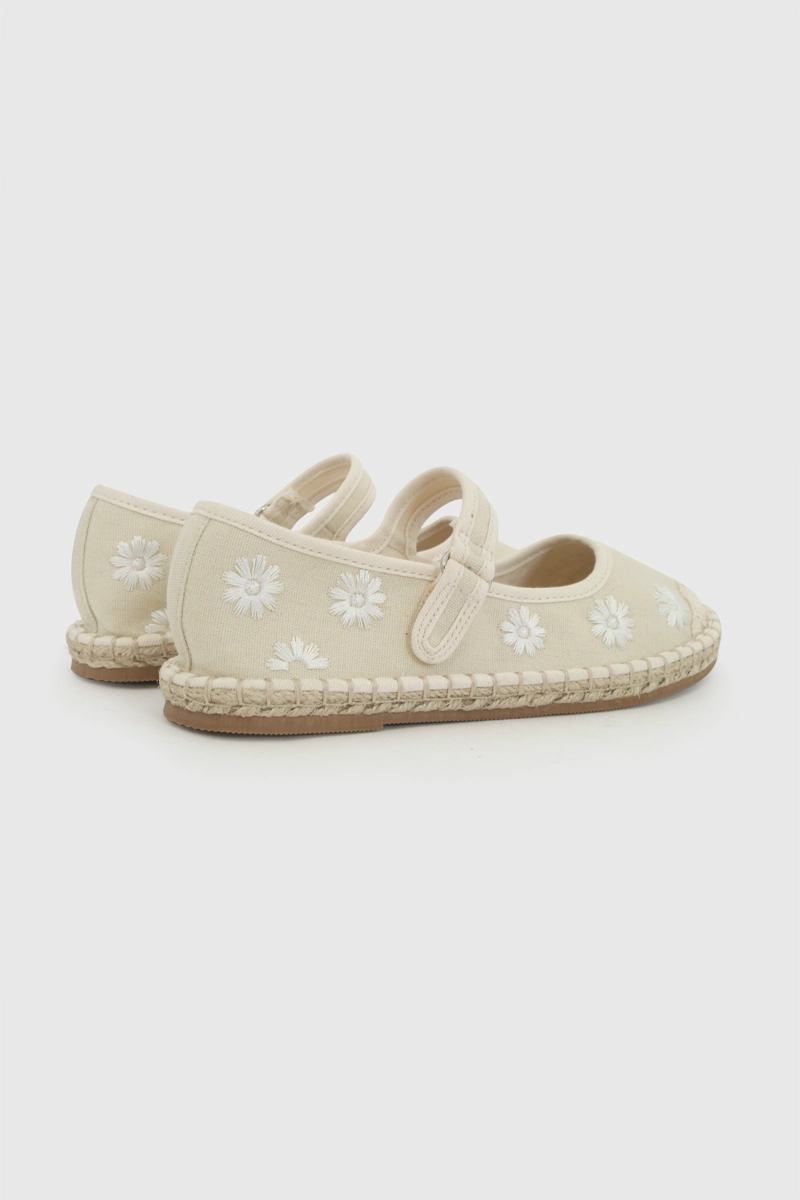 BALLERINA FLORES BEIGE NIÑA 28-38 COLLOKY - 5