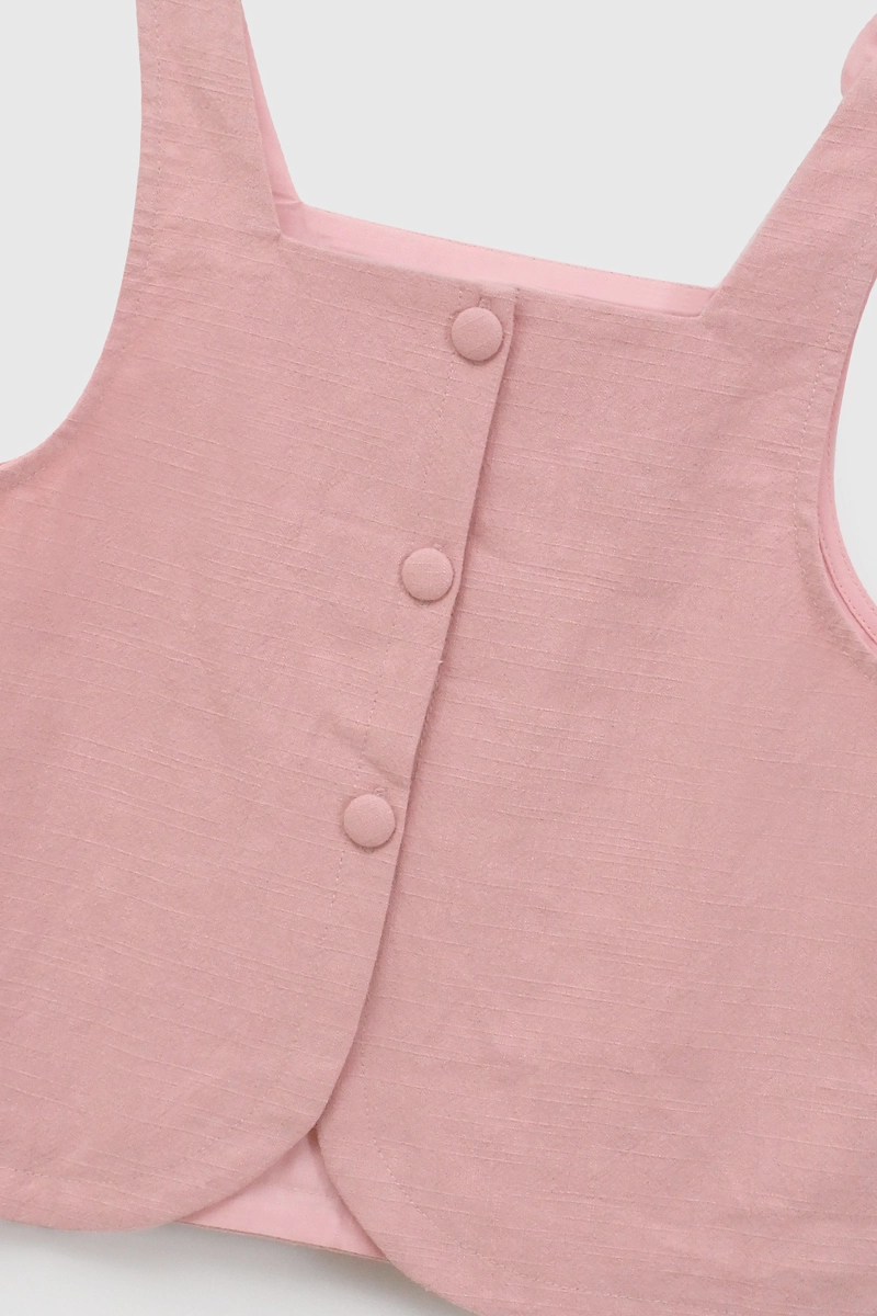 BLUSA CINTA ROSA VIEJO NIÑA 3-4A A 12-13A COLLOKY - 5