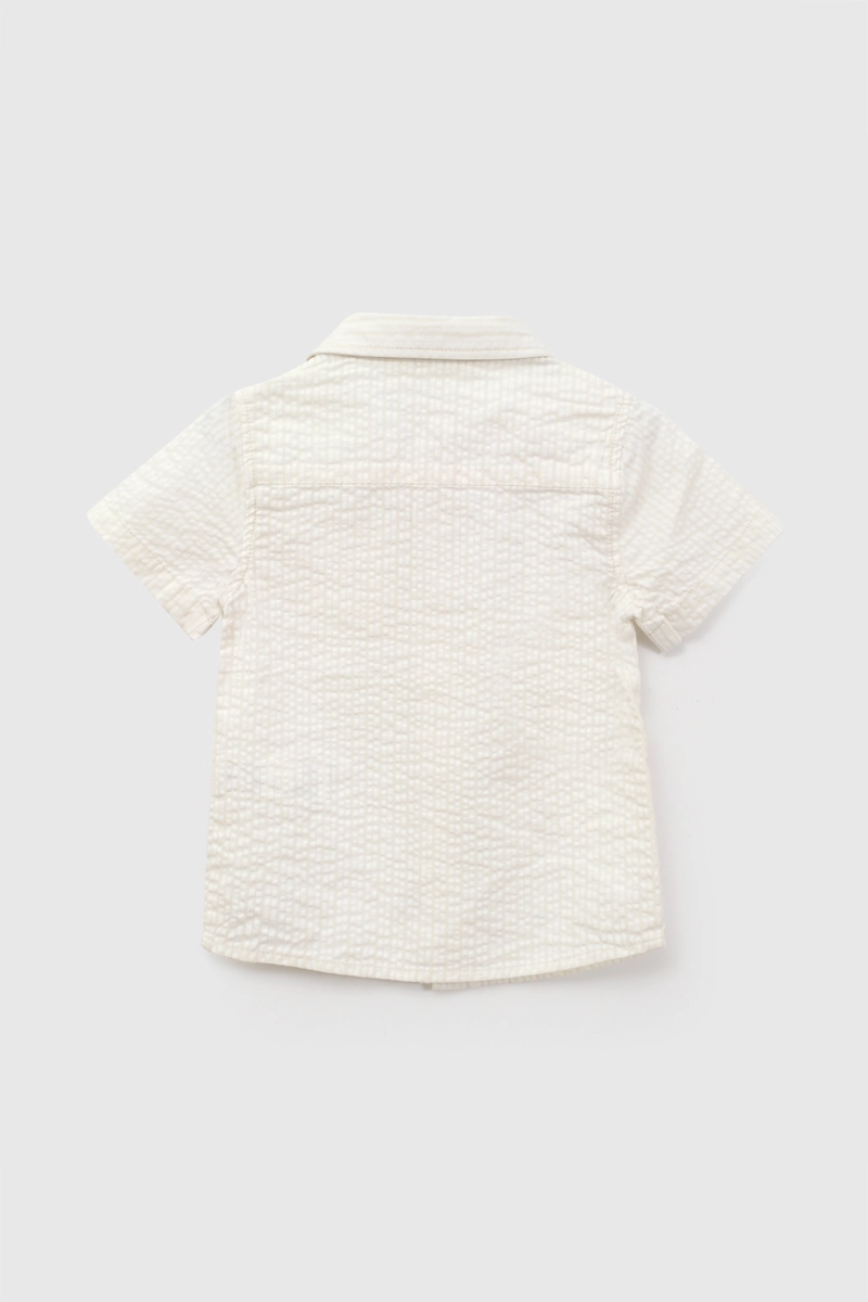CAMISA MANGA CORTA AMARILLO NIÑO 6-9M A 4-5A COLLOKY - 3