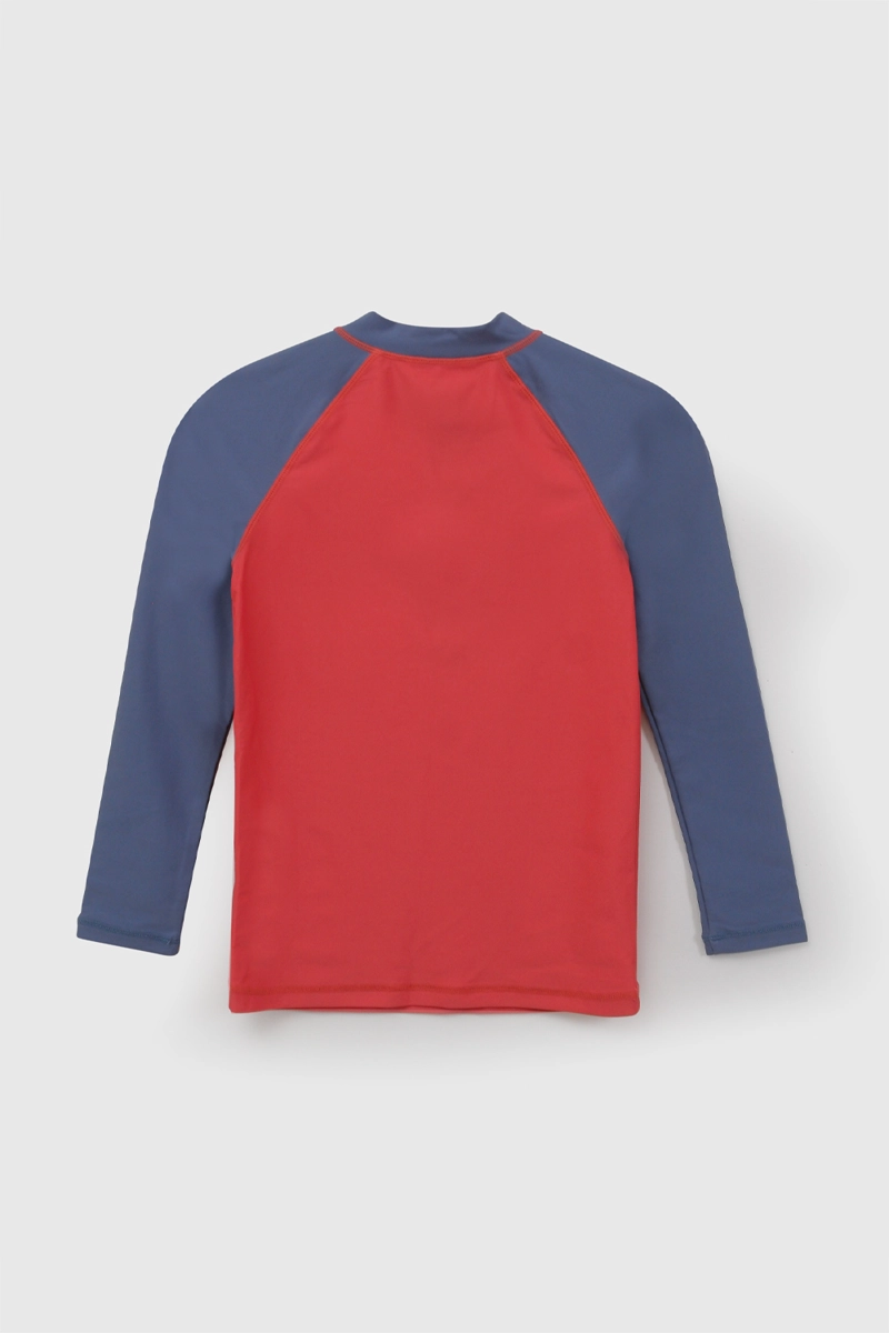 POLERA PALM FILTRO UV ROJO NIÑO 3-4A A 12-13A COLLOKY - 2