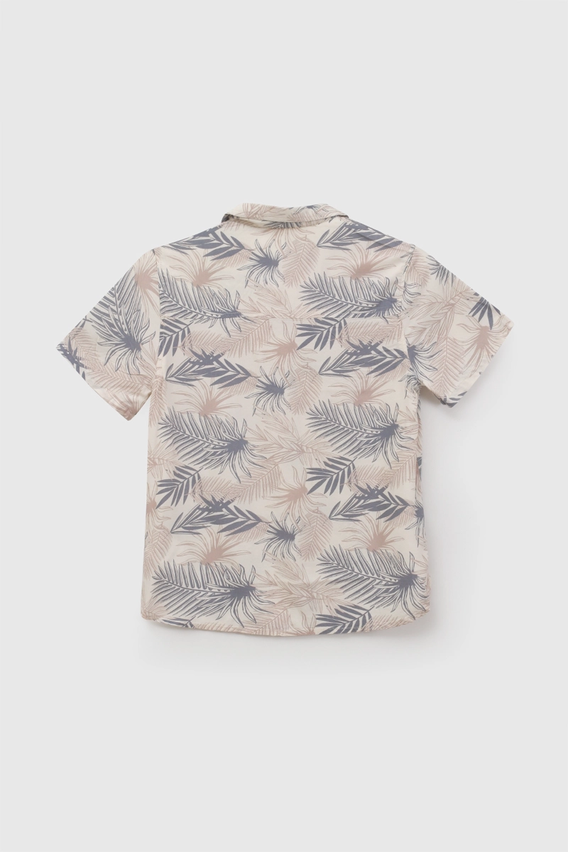 CAMISA VISCOSA BEIGE NIÑO 3-4A A 12-13A COLLOKY - 3