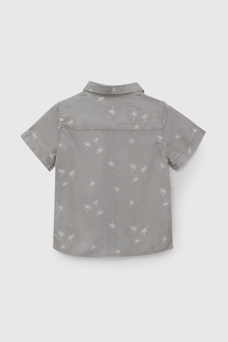 CAMISA VISCOSA VERDE NIÑO 6-9M A 4-5A COLLOKY - 3