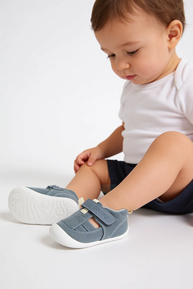 SANDALIA VELCRO AZUL NIÑO 17-20 COLLOKY - 2