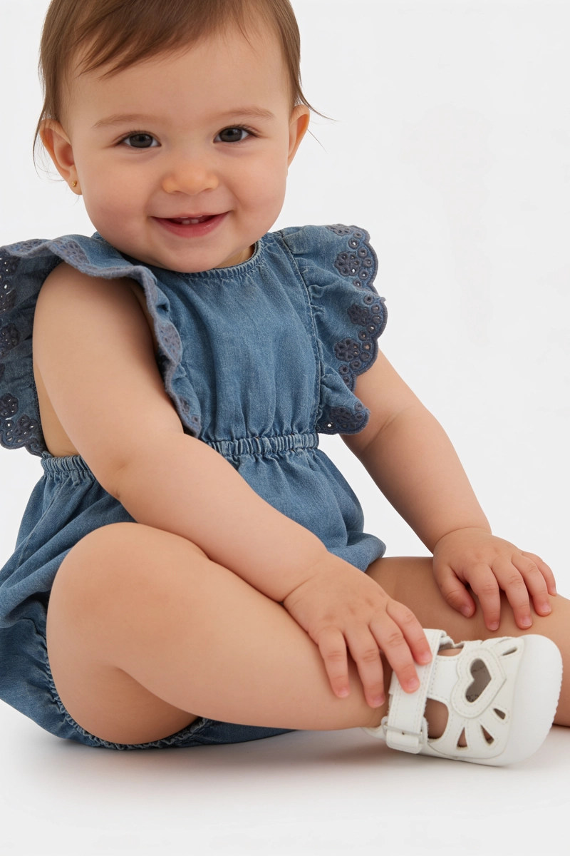 SANDALIA VELCRO BLANCA NIÑA 17-20 COLLOKY - 2
