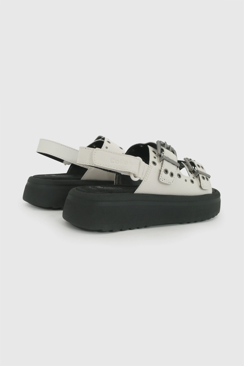 SANDALIA PLATAFORMA BLANCA NIÑA 28-38 COLLOKY - 6