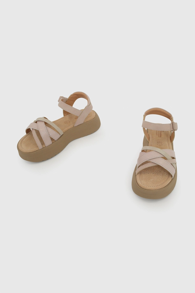 SANDALIA PLATAFORMA ROSADA NIÑA 28-38 COLLOKY - 5