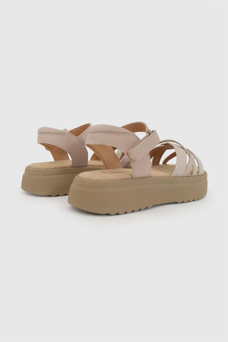 SANDALIA PLATAFORMA ROSADA NIÑA 28-38 COLLOKY - 6