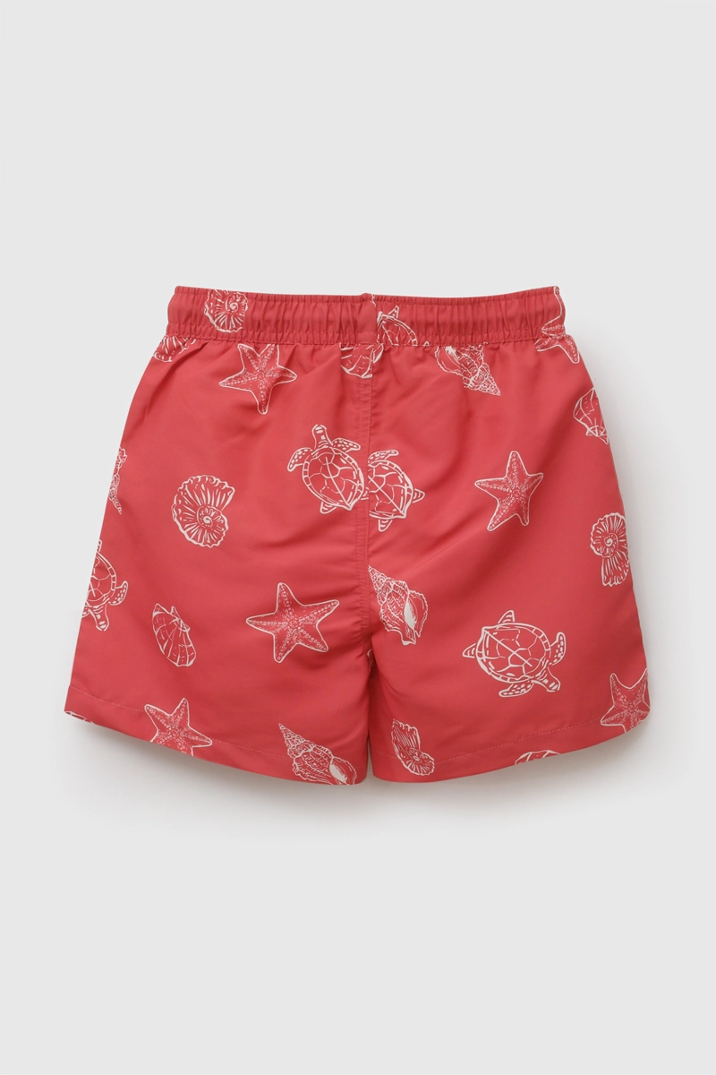 TRAJE DE BAÑO BEACH ROJO NIÑO 3-4A A 12-13A COLLOKY - 2