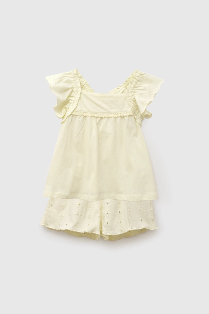 CONJUNTO VUELOS AMARILLO NIÑA 6-9M A 4-5A COLLOKY - 1