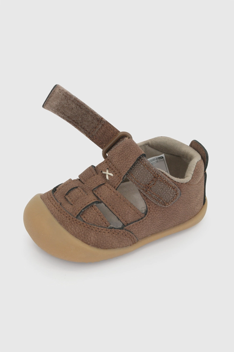 SANDALIA FRANCISCANA CAFE NIÑO 17-20 COLLOKY - 6