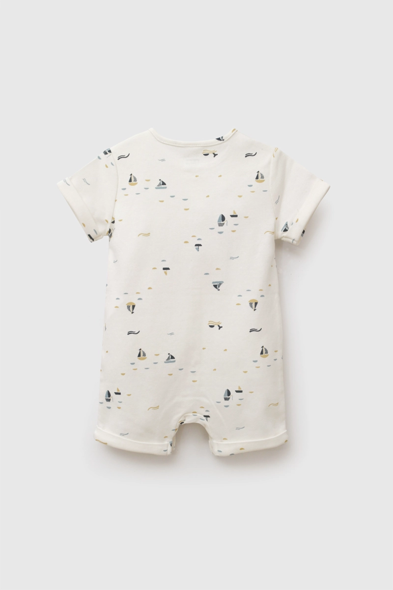 ENTERO NAVY CREMA NIÑO 0-3M A 9-12M COLLOKY - 3