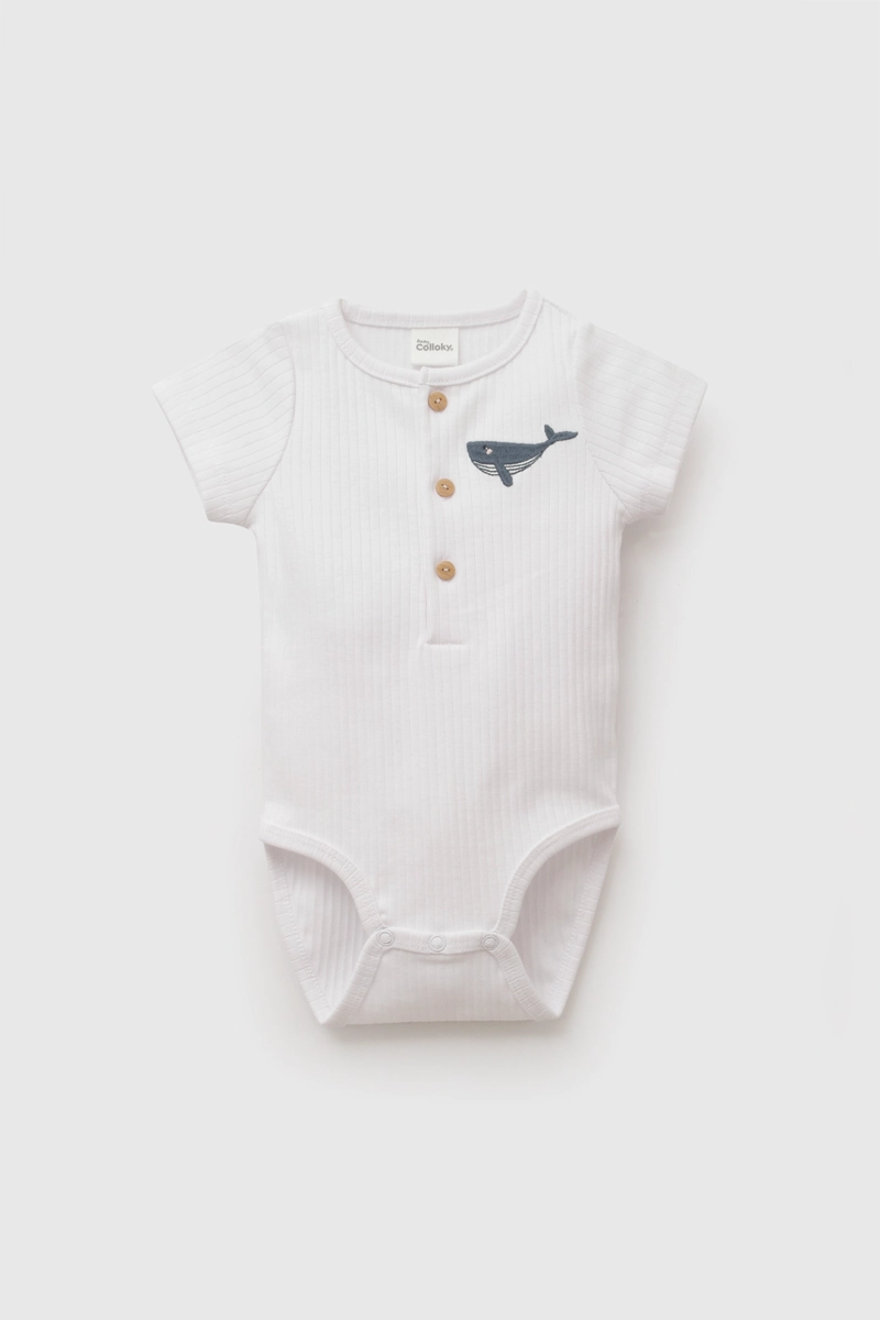 CONJUNTO NAVY RIB DENIM NIÑO RN A 6-9M COLLOKY - 3