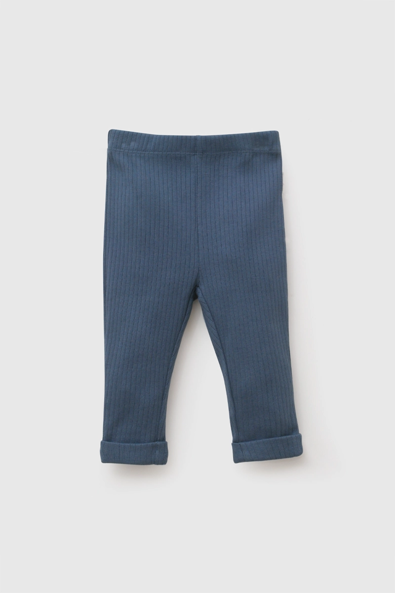CONJUNTO NAVY RIB DENIM NIÑO RN A 6-9M COLLOKY - 4