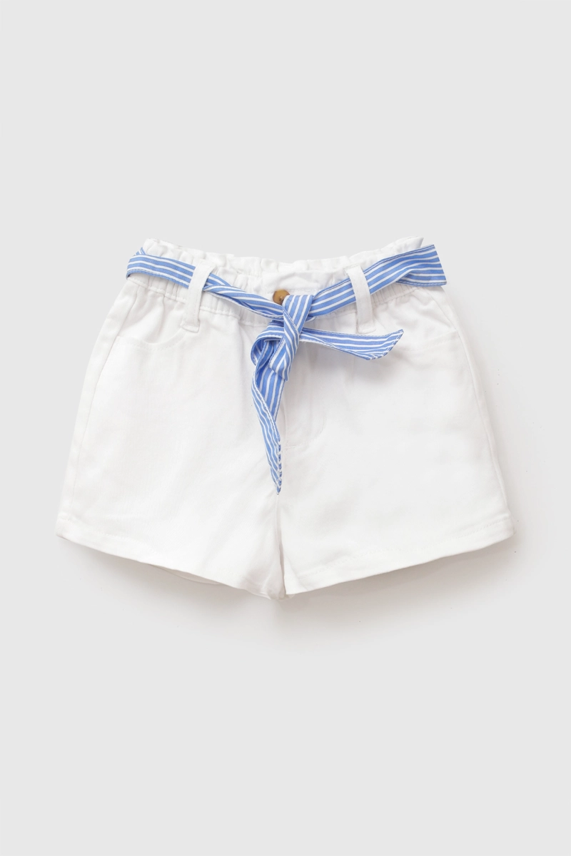 SHORT PAÑUELO CREMA NIÑA 6-9M A 4-5A COLLOKY - 1
