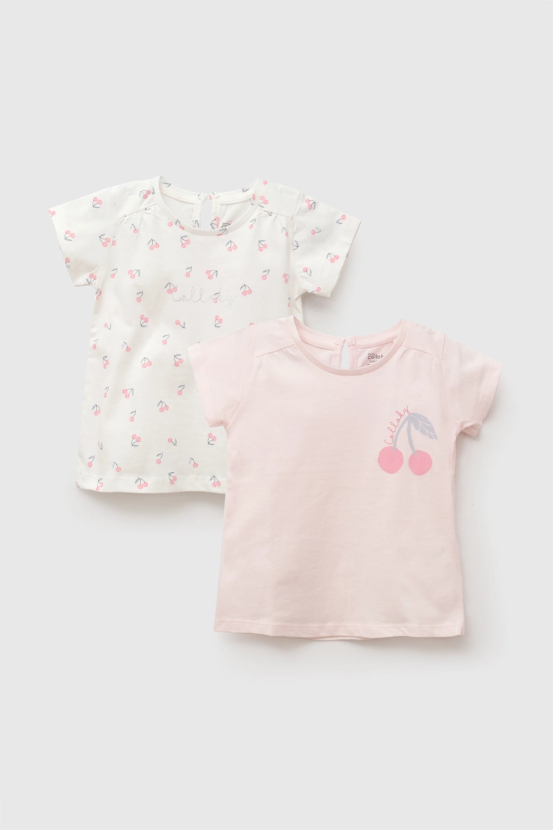 PACK X 2 POLERA NIÑA MULTICOLOR 6-9M A 4-5A - 1