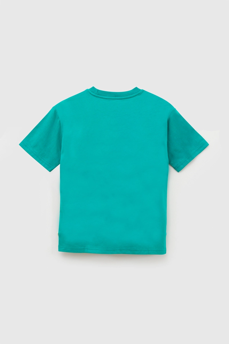 POLERA SUMMER VIBES VERDE NIÑO 3-4A A 12-13A COLLOKY - 3