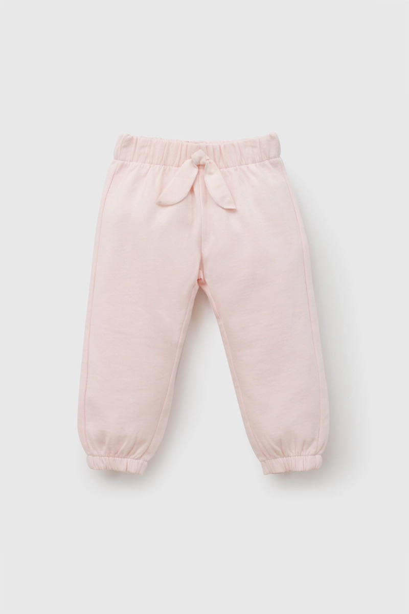 PANTALON BUZO ROSADO CLARO NIÑA 6/9M A 4-5A COLLOKY - 1