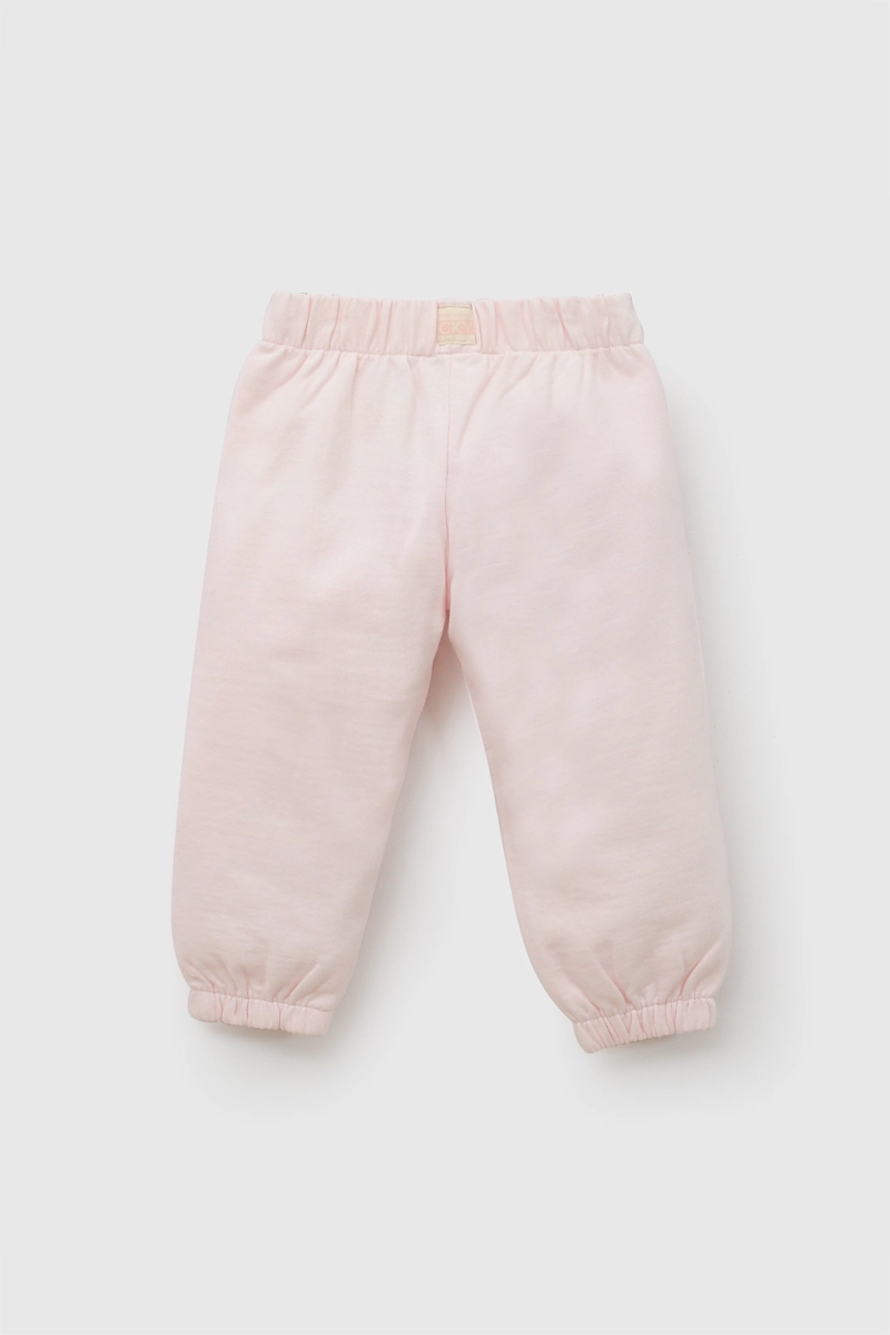 PANTALON BUZO ROSADO CLARO NIÑA 6/9M A 4-5A COLLOKY - 3