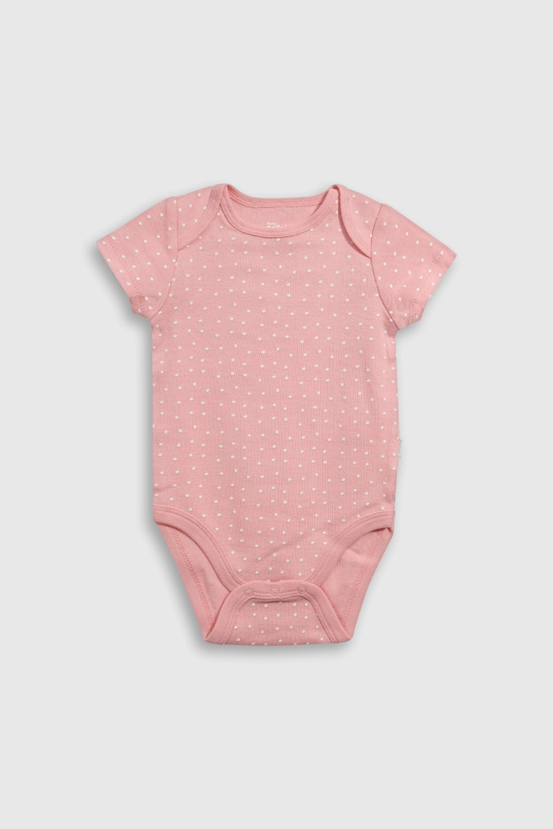 SET BODY FLORES RIB ROSADO NIÑA 0/3M A 11/2-2A COLLOKY - 4