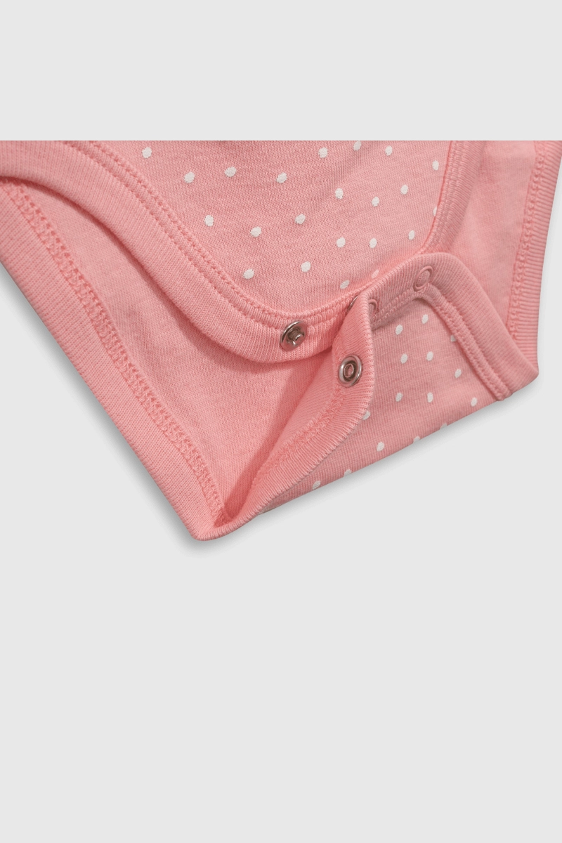SET BODY FLORES RIB ROSADO NIÑA 0/3M A 11/2-2A COLLOKY - 9
