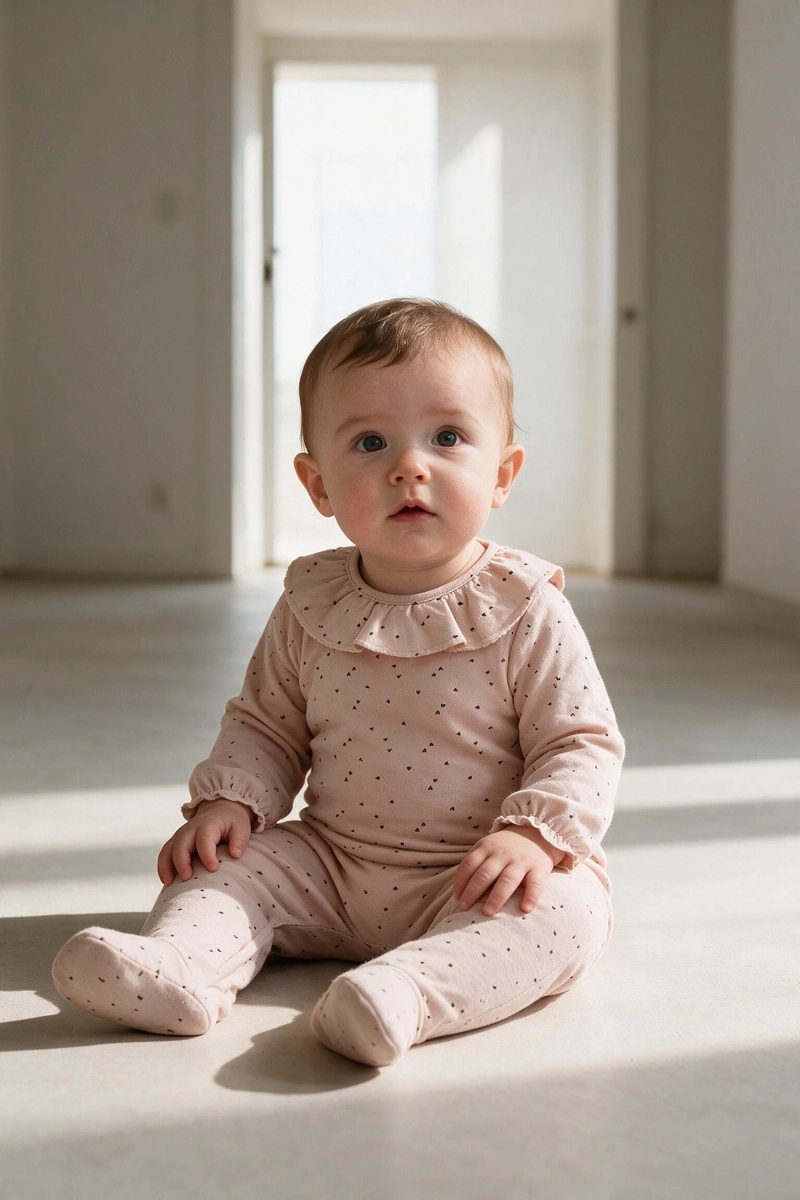 OSO POLYCOTTON ROSADO NIÑA RN A 6/9M COLLOKY - 2