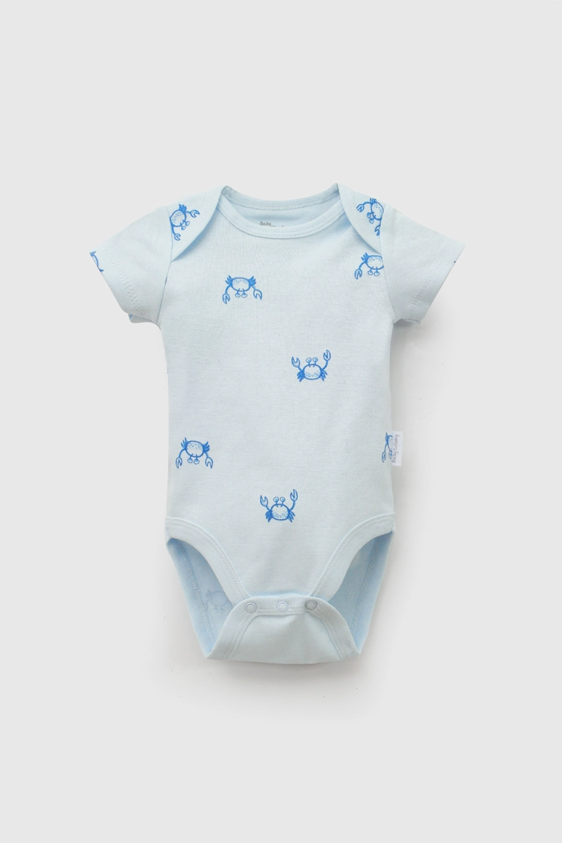 SET BODY CANGREJOS RIB CELESTE NIÑO 0/3M A 11/2-2A COLLOKY - 3