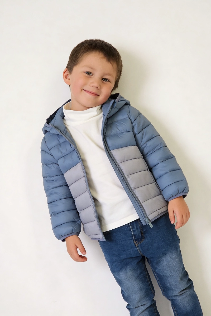 PARKA CELESTE NIÑO 7826 COLLOKY - 2