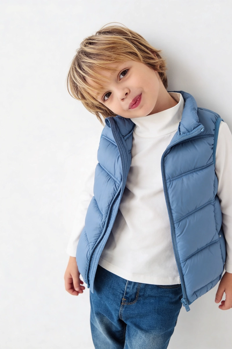 PARKA CELESTE NIÑO 7851 COLLOKY - 2