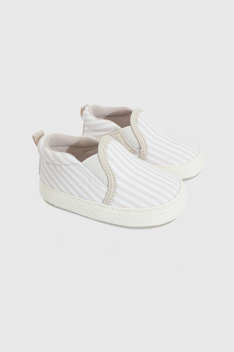 ALPARGATA SLIP ON BEIGE NIÑO 14-18 COLLOKY - 1