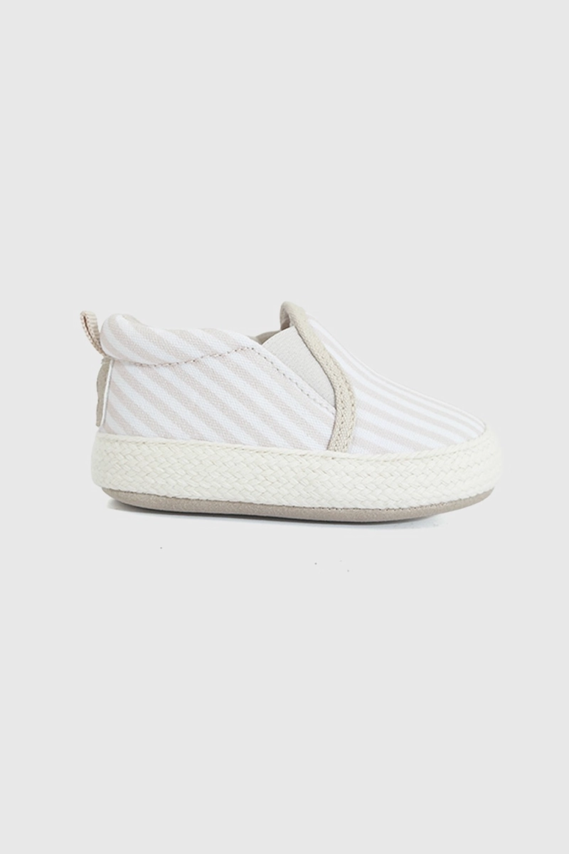 ALPARGATA SLIP ON BEIGE NIÑO 14-18 COLLOKY - 3