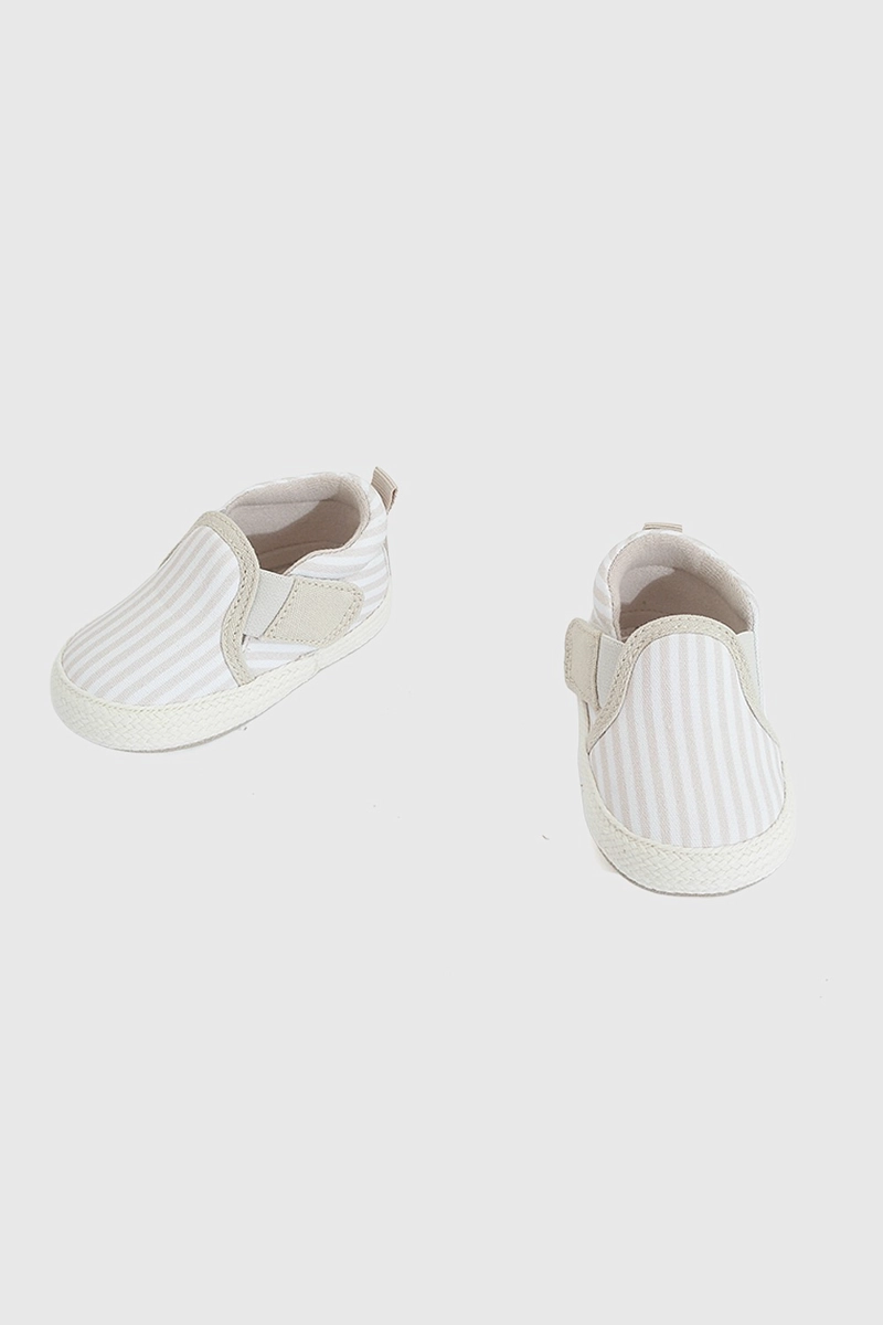 ALPARGATA SLIP ON BEIGE NIÑO 14-18 COLLOKY - 5