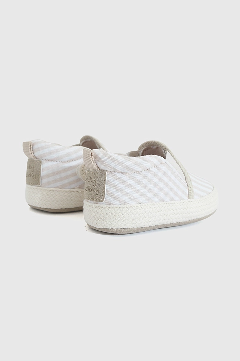 ALPARGATA SLIP ON BEIGE NIÑO 14-18 COLLOKY - 6