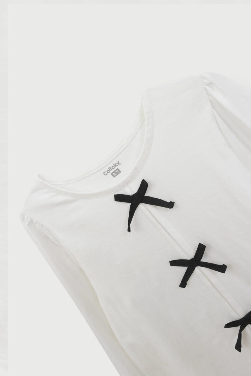 POLERA BLANCO NIÑA 7794 COLLOKY - 4